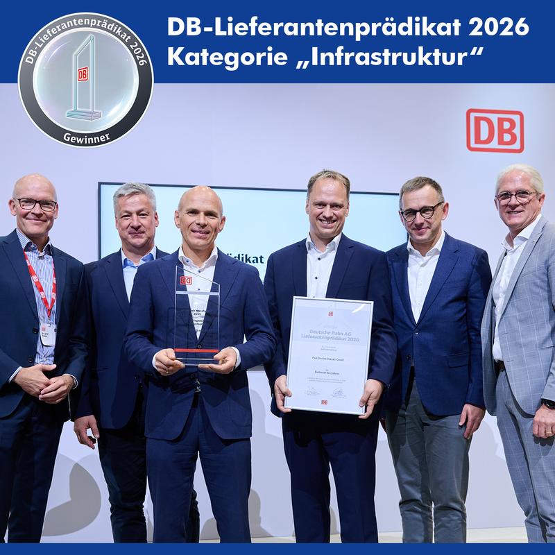 Deutsche Bahn AG verleiht Pan Dacom Direkt das DB-Lieferantenprädikat 2026