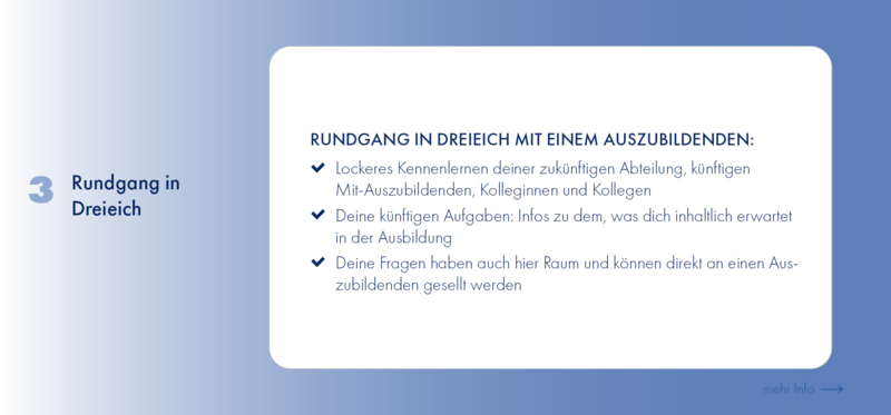 Darstellung Bewerbungsprozess - Stufe 4
