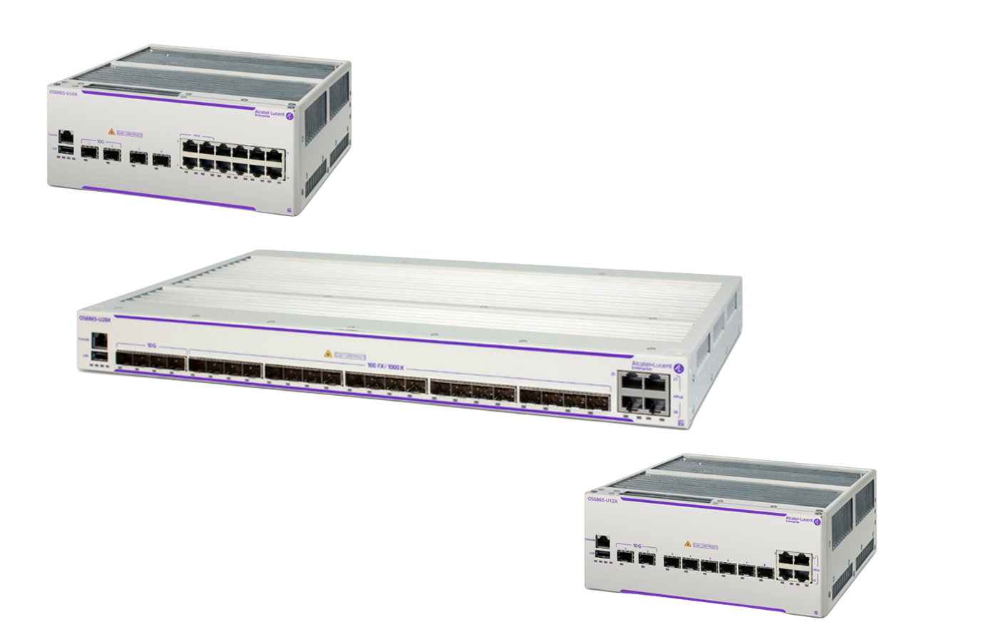 Alcatel-Lucent OmniSwitch 6865 Serie – robuste Industrial Ethernet Switches